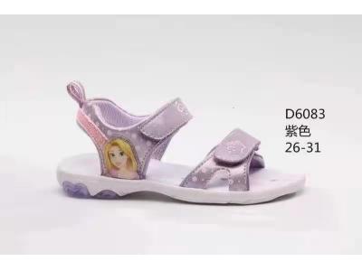 儿童鞋批发正品儿童鞋迪士尼童凉鞋小童D6083二色